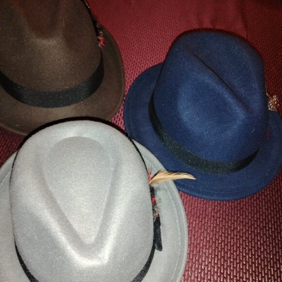 NWOT Men's Fedora Hat Lot - Picture 1 of 8
